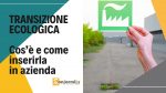 TRANSIZIONE ECOLOGICA Cos’è e come inserirla in azienda
